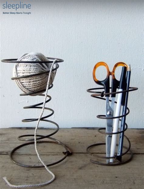 Upcycle Mattress Springs (Cool DIY Things to Make)